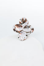 Bague en acier inoxydable ajustable - ARGENT
