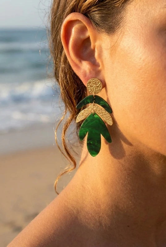 Boucles d’oreilles en acier inoxydable