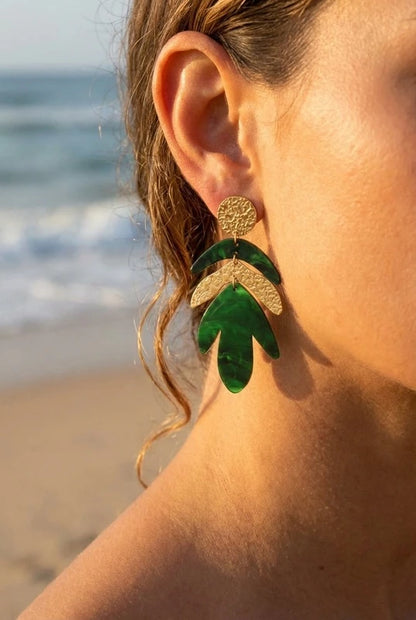 Boucles d’oreilles en acier inoxydable