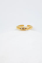 Bague en acier inoxydable ajustable - DORÉ