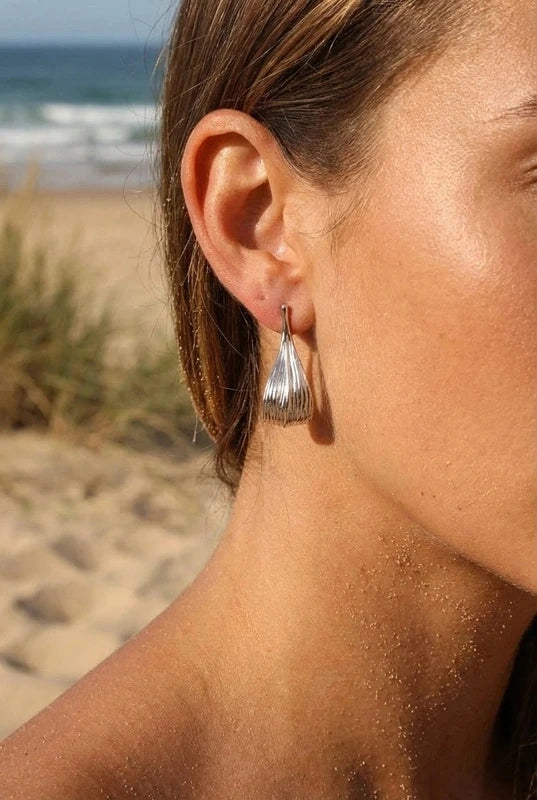 Boucles d’oreilles en acier inoxydable