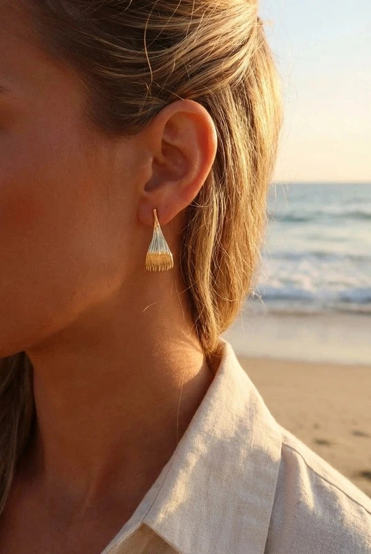 Boucles d’oreilles en acier inoxydable