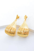 Boucles d'oreilles en acier inoxydable - DORÉ