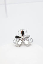 Bague en acier inoxydable ajustable - ARGENT