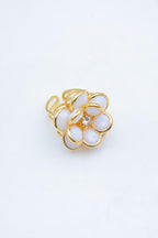 Bague en acier inoxydable ajustable - BLANC