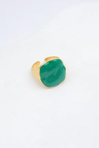 Bague en acier inoxydable ajustable - VERT
