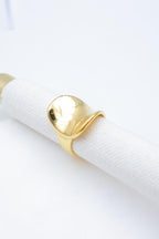 Bague en acier inoxydable ajustable - DORÉ