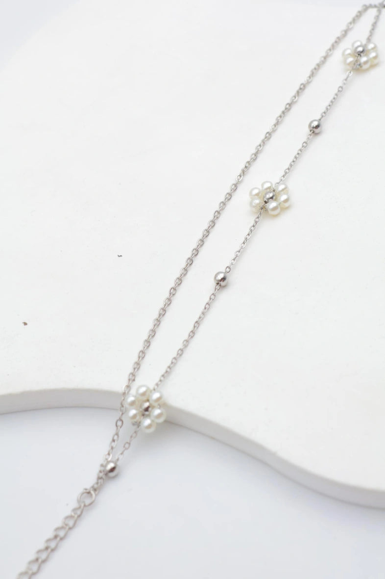 Bracelet en acier inoxydable - ARGENT