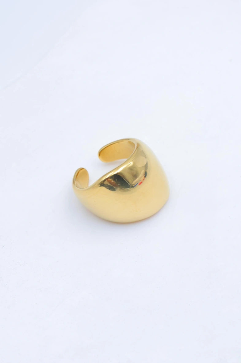 Bague en acier inoxydable ajustable - DORÉ