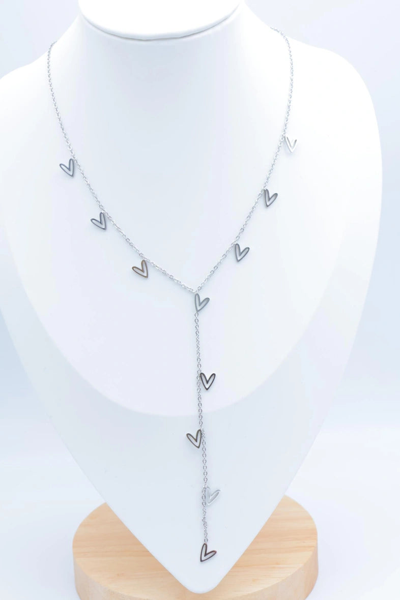 Collier en acier inoxydable - ARGENT