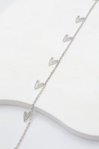 Bracelet en acier inoxydable - ARGENT
