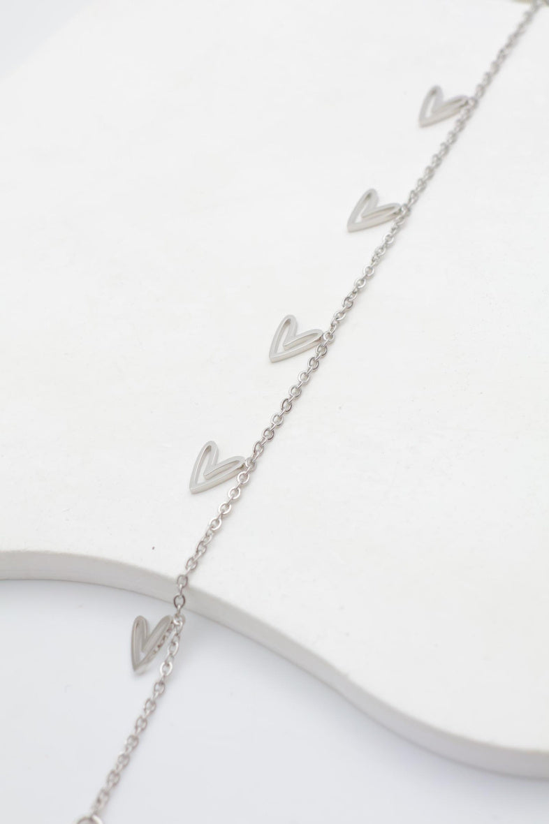 Bracelet en acier inoxydable - ARGENT