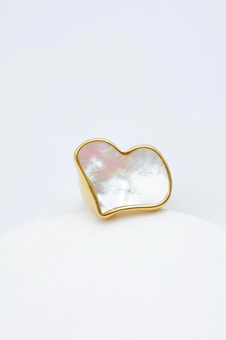 Bague en acier inoxydable ajustable - DORÉ