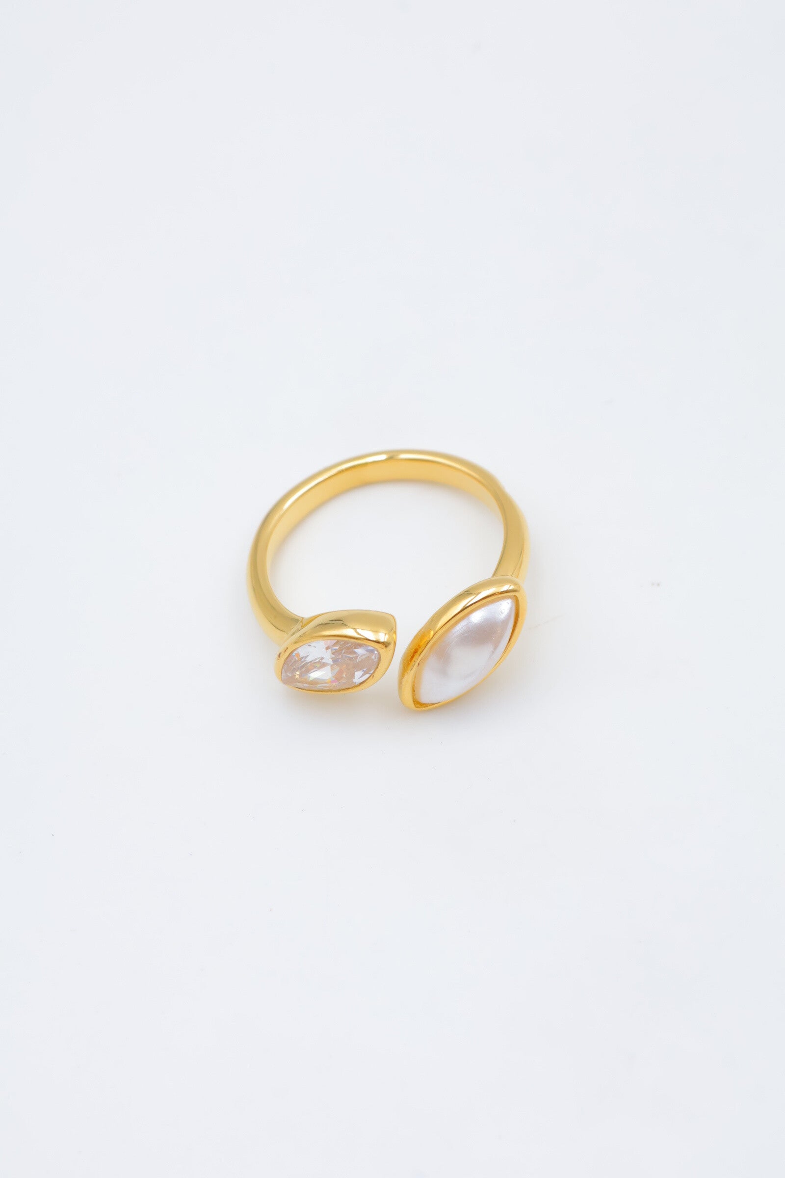 Bague en acier inoxydable ajustable - DORÉ