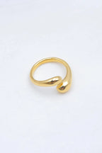 Bague en acier inoxydable ajustable - DORÉ