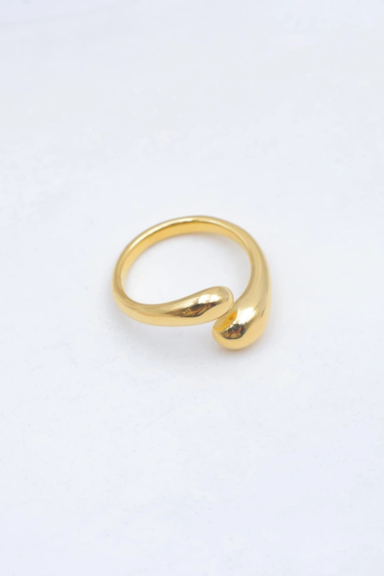 Bague en acier inoxydable ajustable - DORÉ