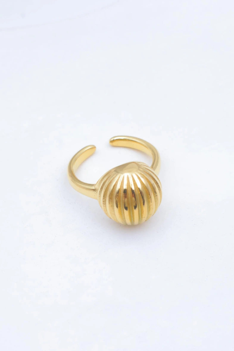 Bague en acier inoxydable ajustable - DORÉ