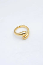 Bague en acier inoxydable ajustable - DORÉ