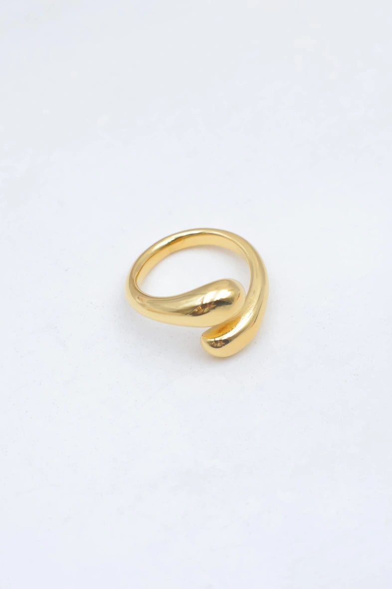 Bague en acier inoxydable ajustable - DORÉ