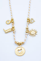 Collier en acier inoxydable - ÉCRU