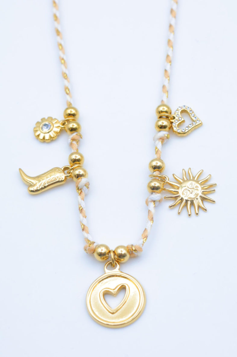 Collier en acier inoxydable - ÉCRU