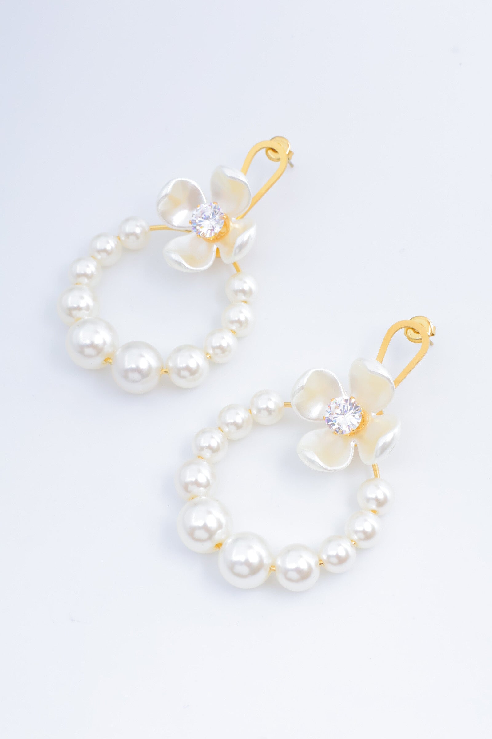 Boucles d'oreilles en acier inoxydable - DORÉ