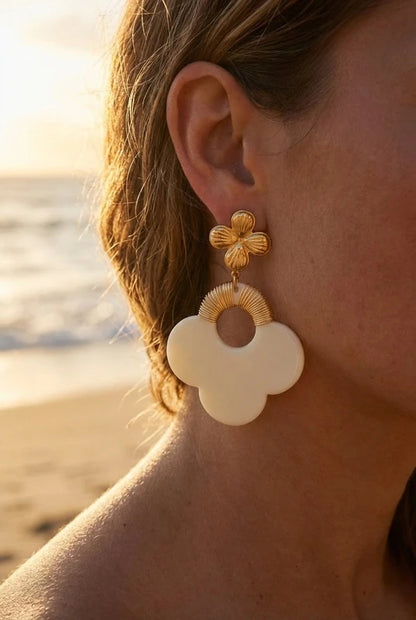 Boucles d’oreilles en acier inoxydable