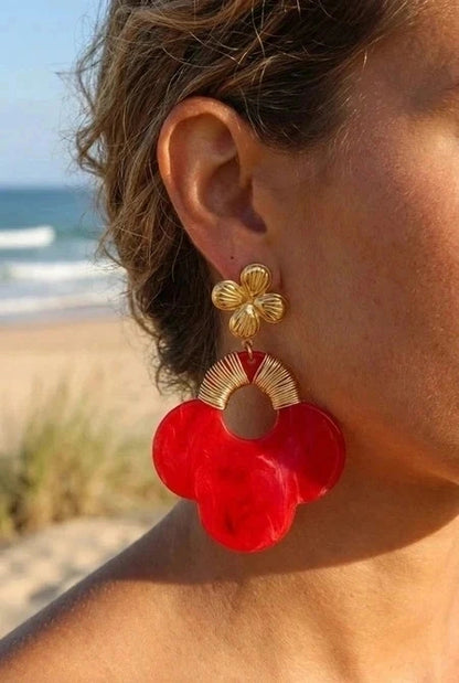 Boucles d’oreilles en acier inoxydable