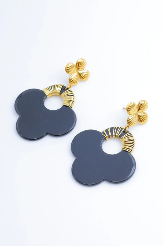 Boucles d’oreilles en acier inoxydable