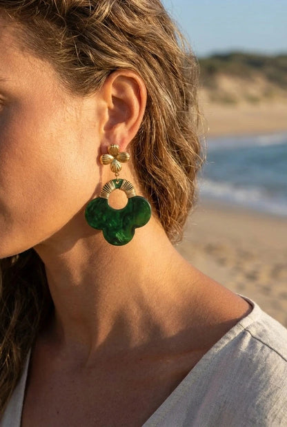 Boucles d’oreilles en acier inoxydable