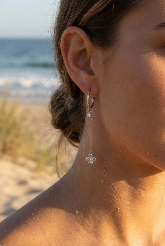 Boucles d’oreilles en acier inoxydable