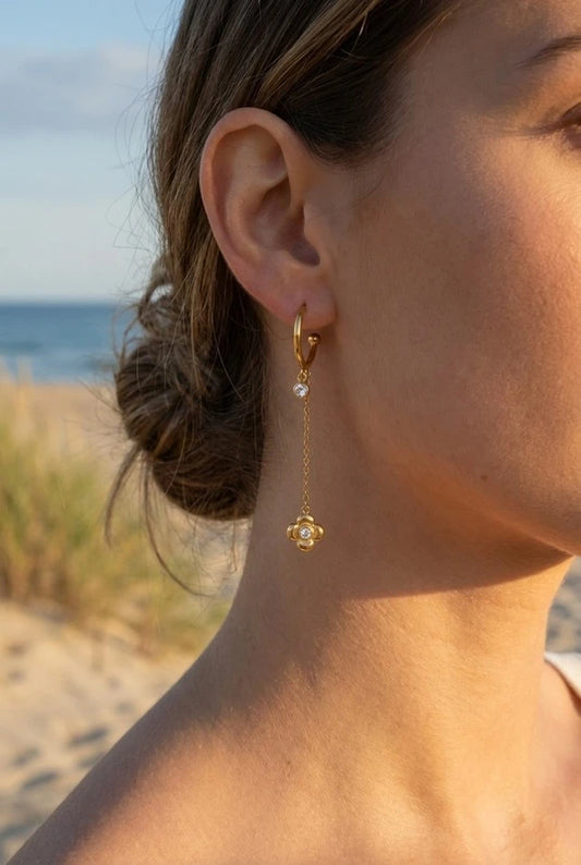 Boucles d’oreilles en acier inoxydable