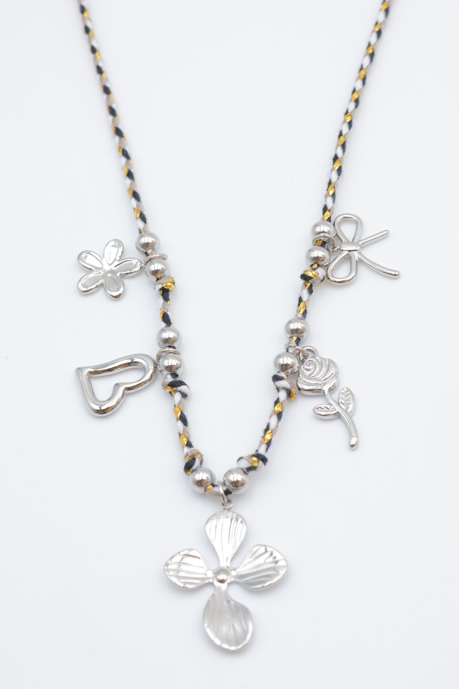 Collier en acier inoxydable - ARGENT