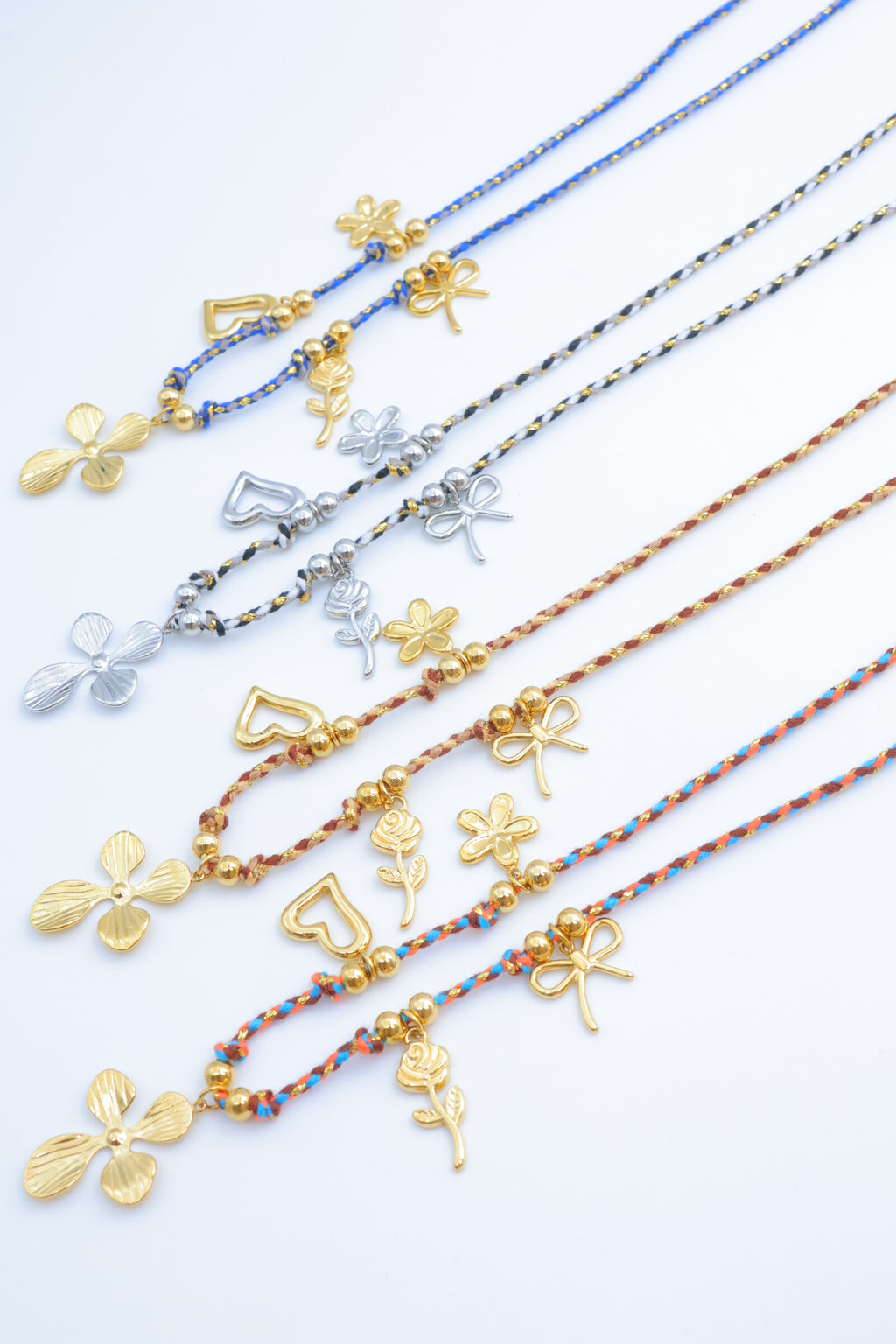 Collier en acier inoxydable - BLEU