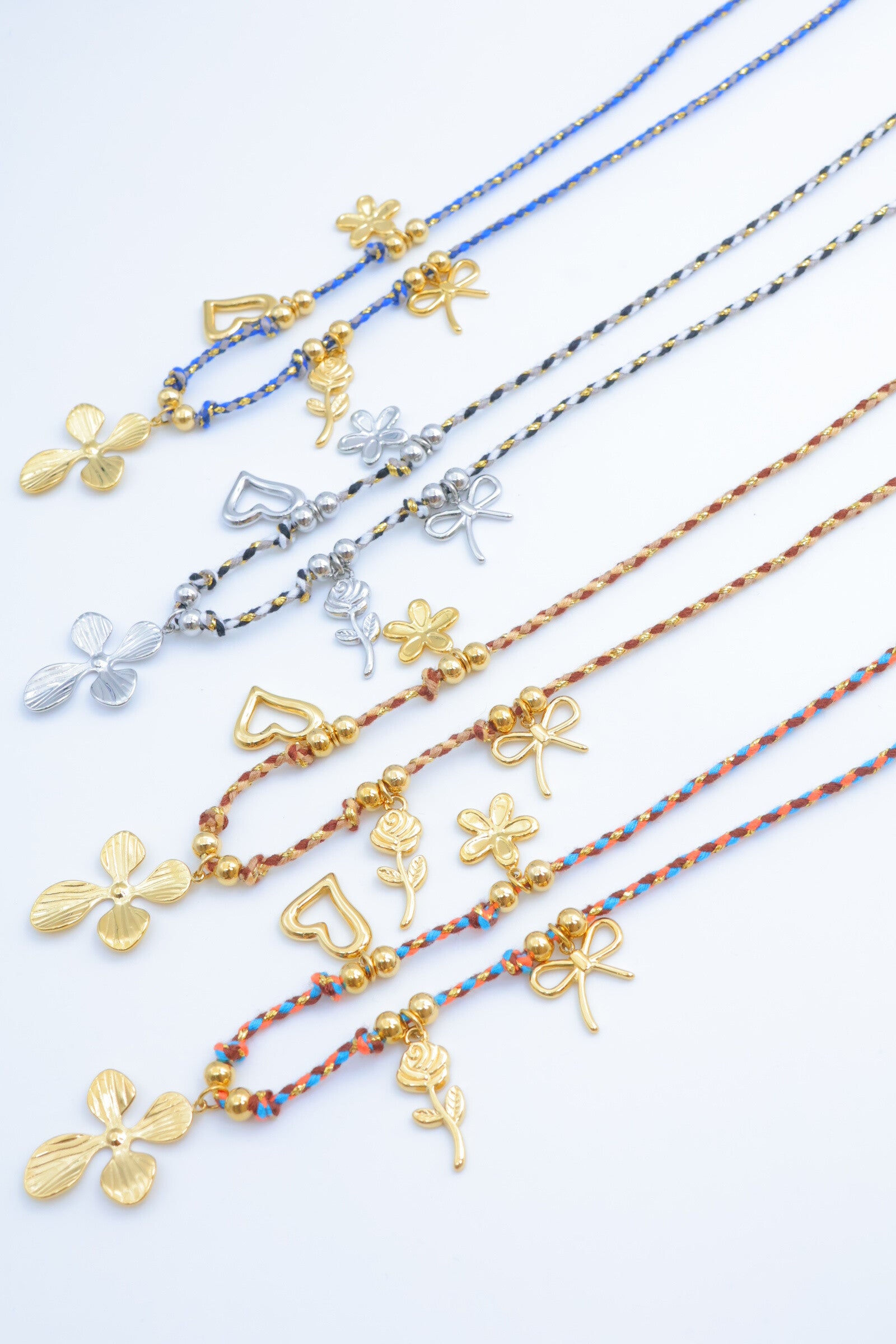 Collier en acier inoxydable - BLEU