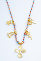 Collier en acier inoxydable - MULTICOLORE