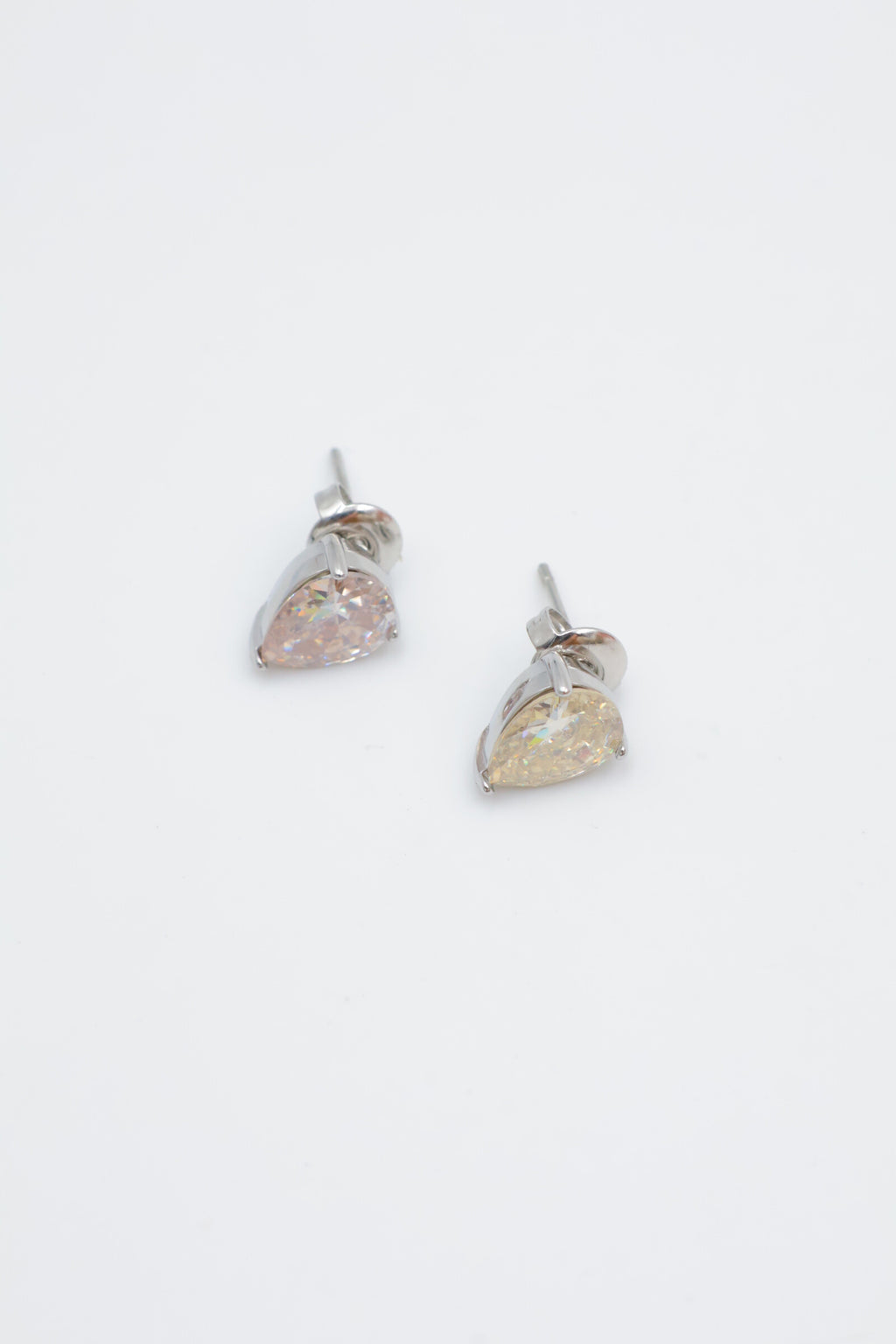 Boucles d'oreilles en acier inoxydable - ARGENT