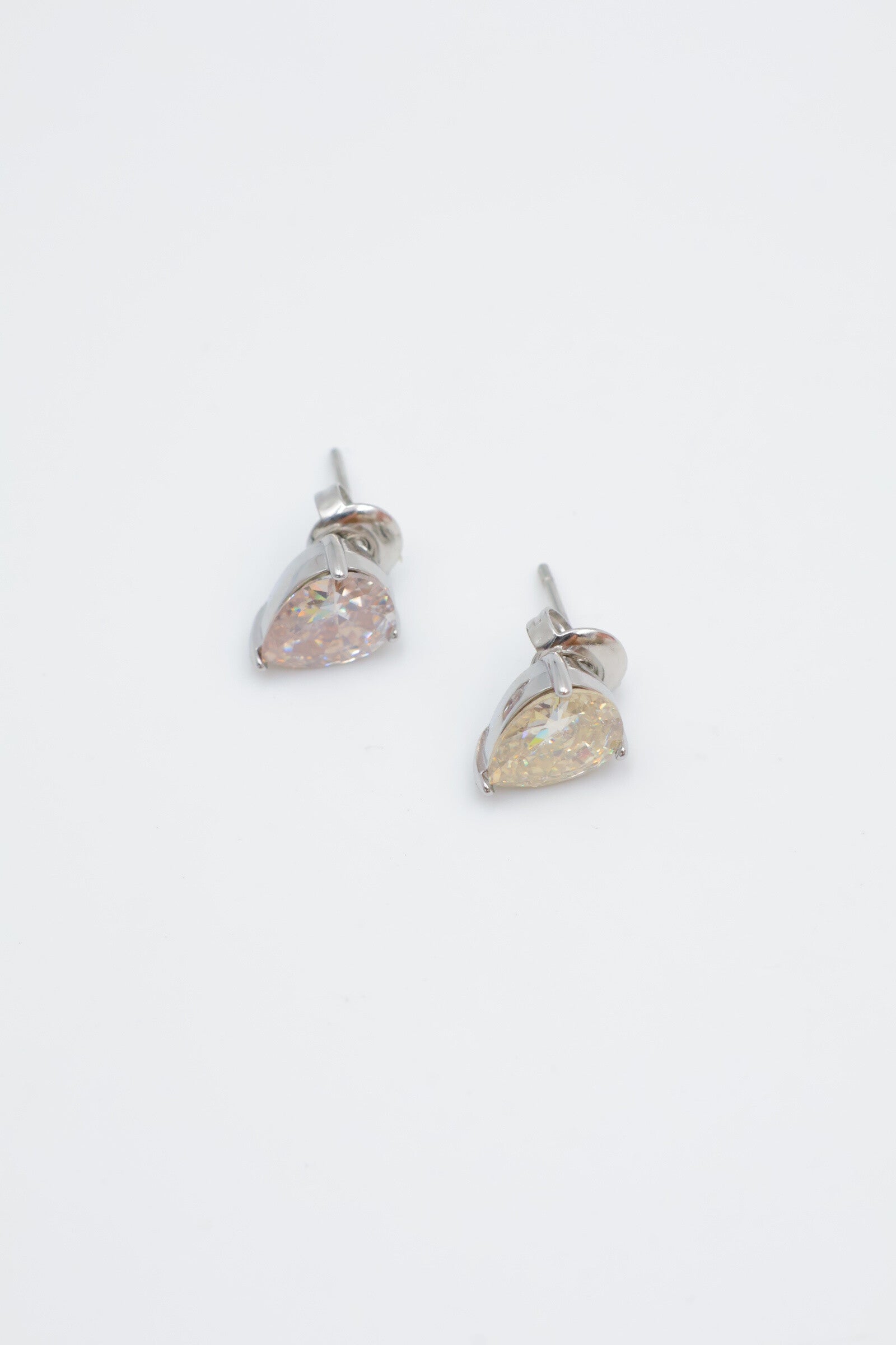 Boucles d'oreilles en acier inoxydable - ARGENT