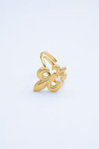 Bague en acier inoxydable ajustable - DORÉ