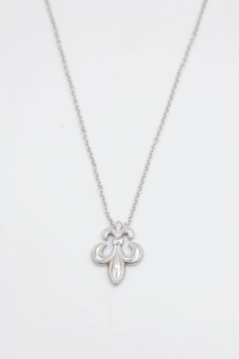 Collier en acier inoxydable - ARGENT