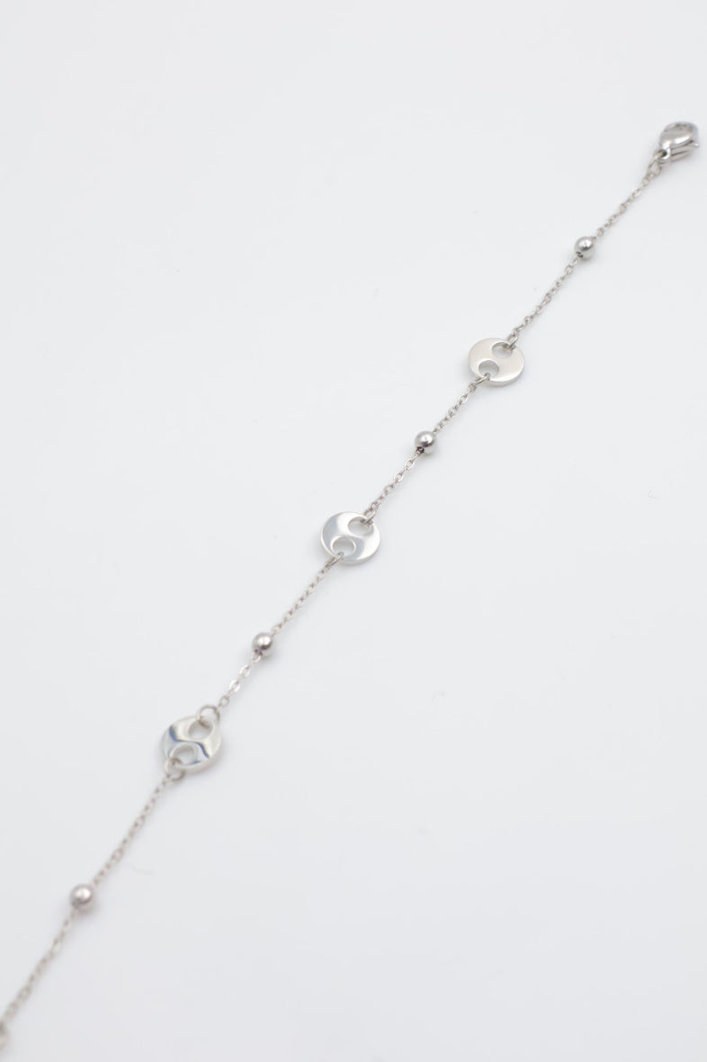 Bracelet en acier inoxydable - ARGENT