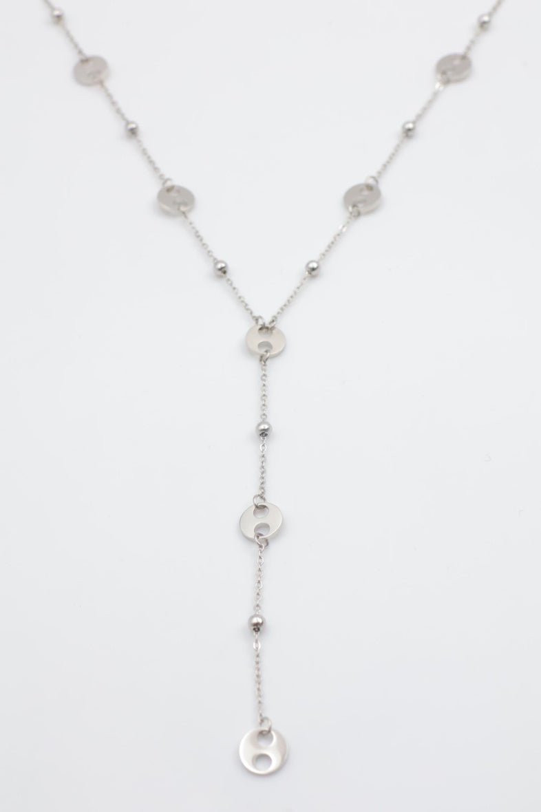 Collier en acier inoxydable - ARGENT