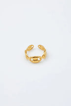 Bague en acier inoxydable ajustable - DORÉ