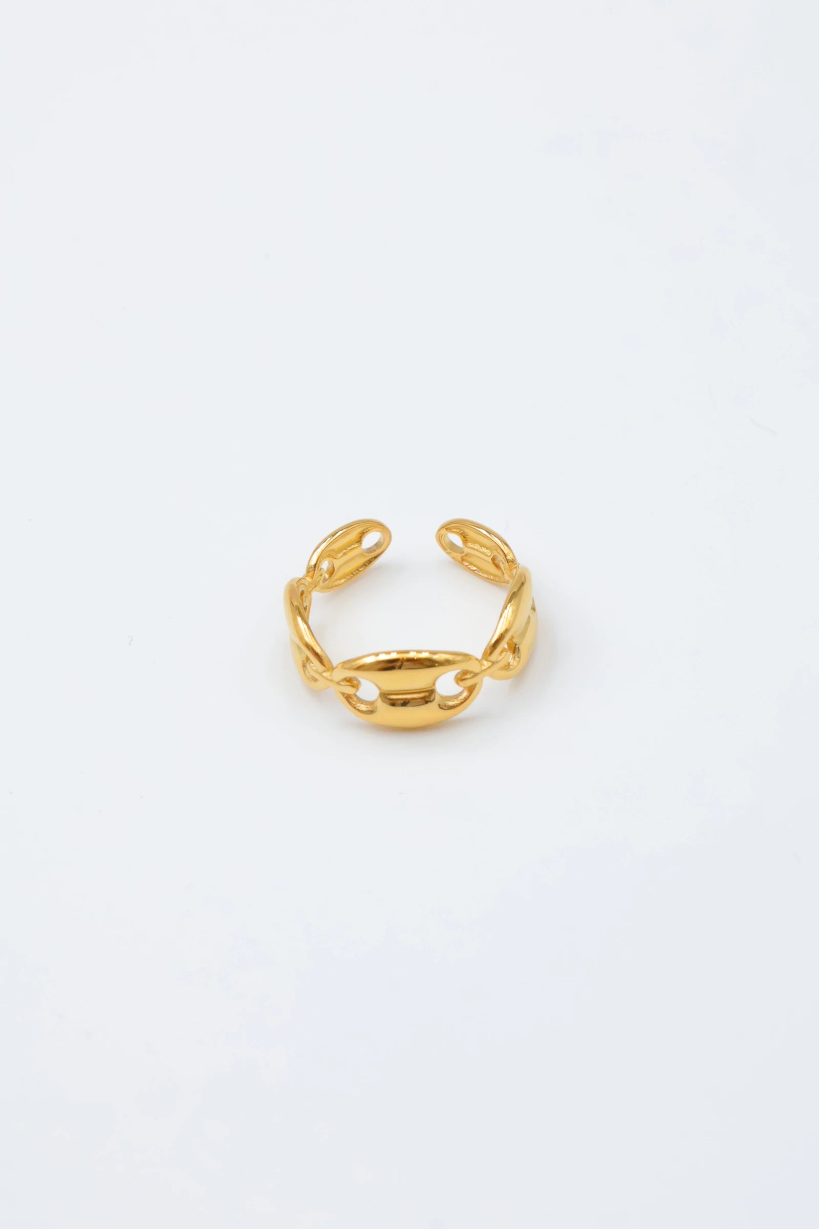 Bague en acier inoxydable ajustable - DORÉ
