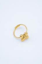 Bague en acier inoxydable ajustable - DORÉ
