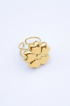 Bague en acier inoxydable ajustable - DORÉ