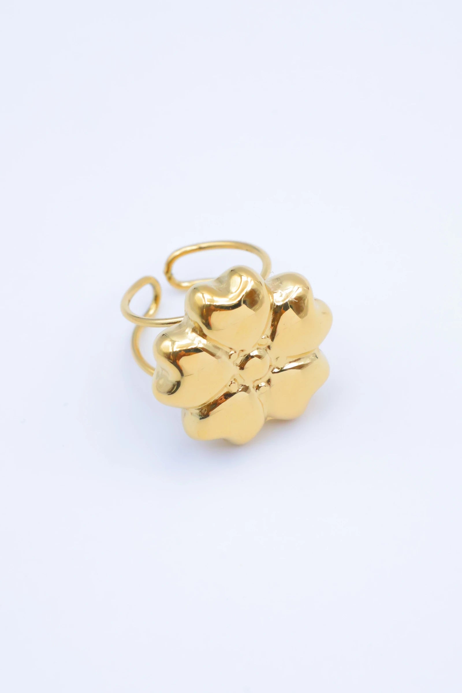 Bague en acier inoxydable ajustable - DORÉ