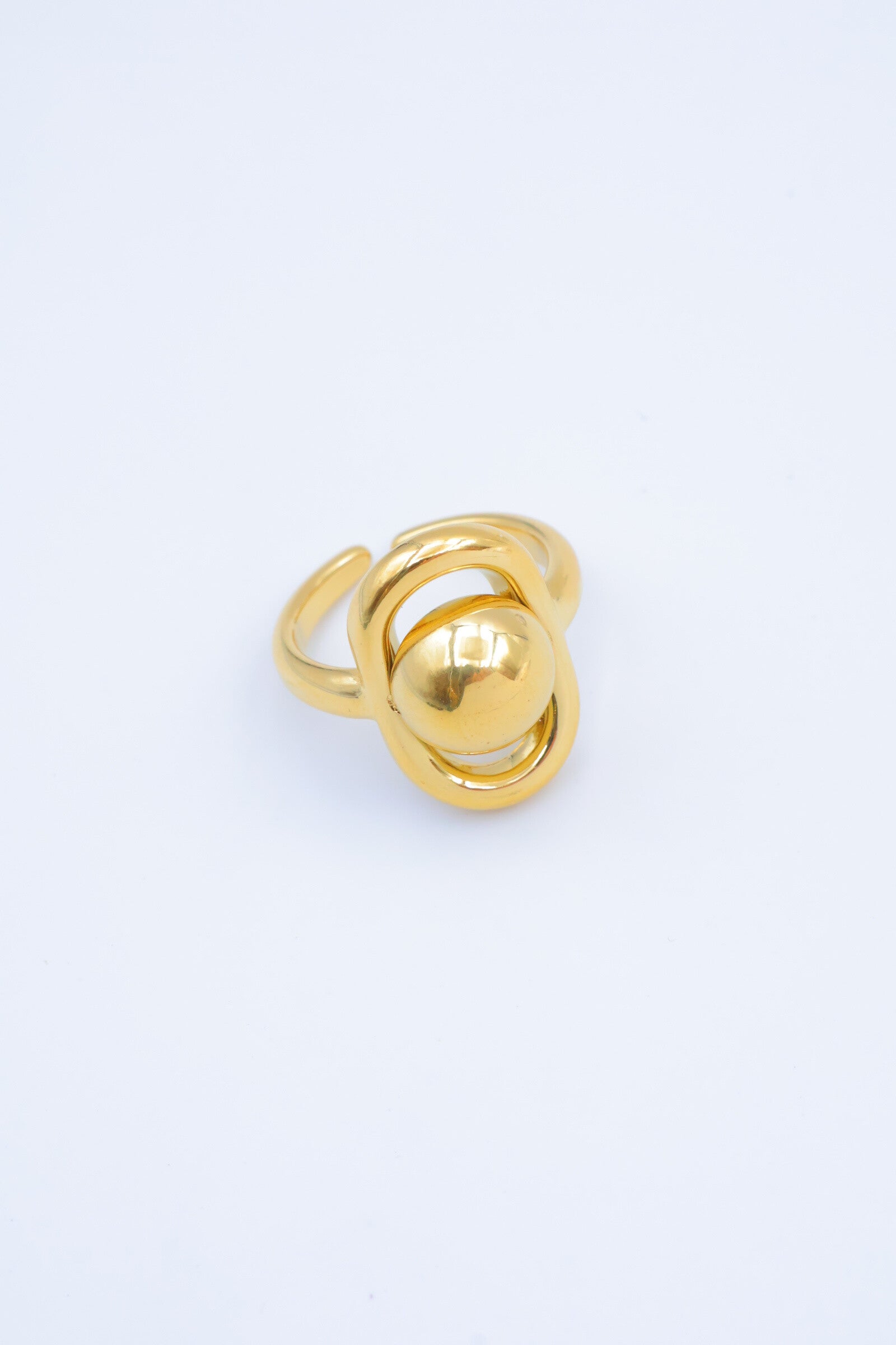 Bague en acier inoxydable ajustable - DORÉ