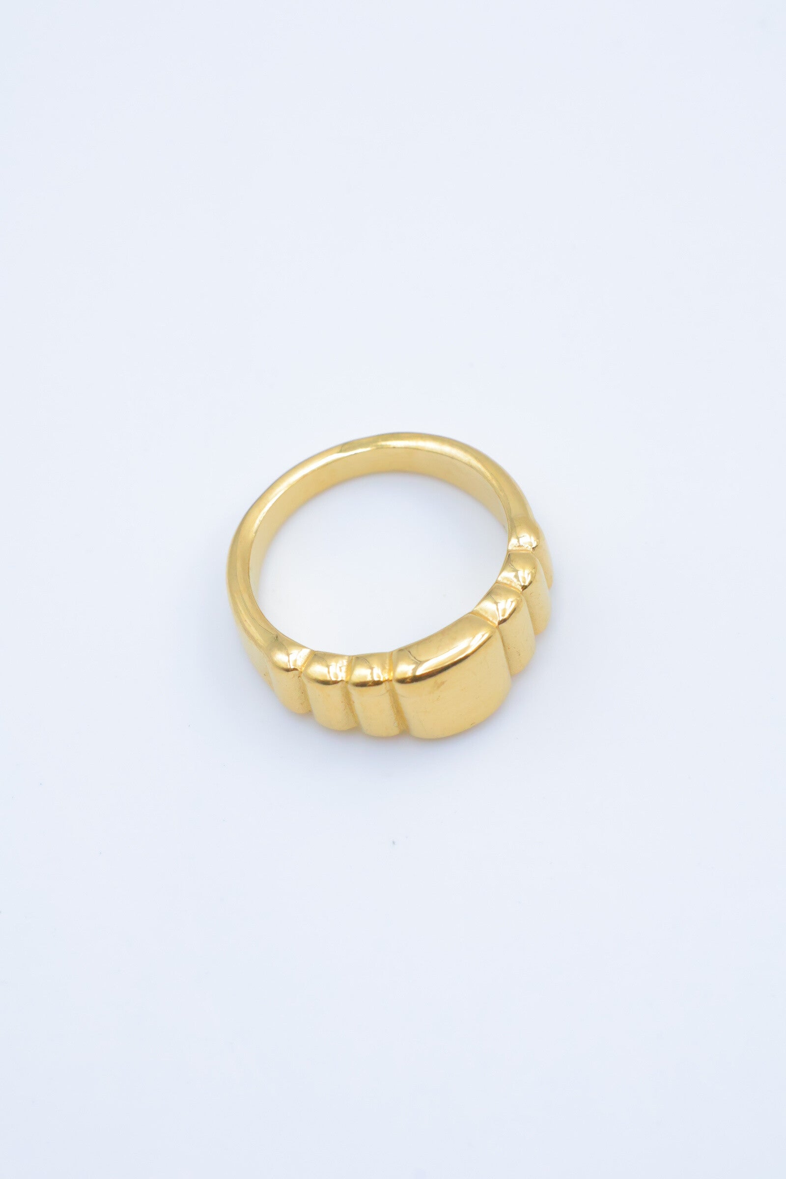 Bague en acier inoxydable ajustable - DORÉ