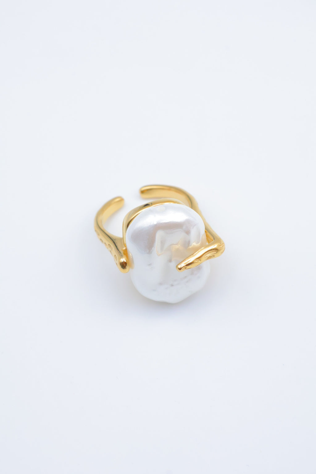 Bague en acier inoxydable ajustable - DORÉ